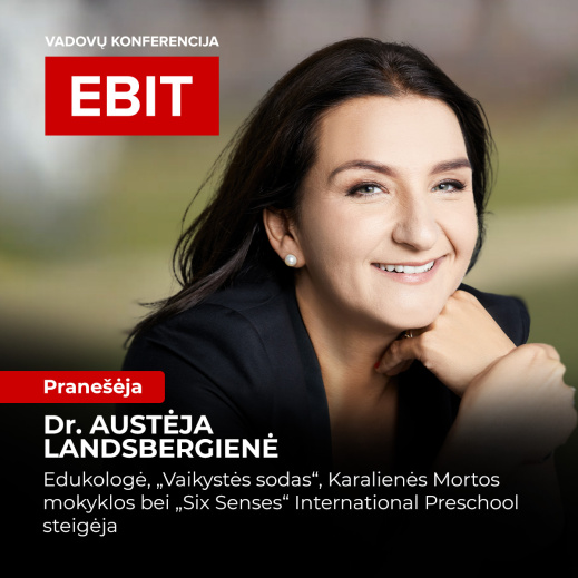 Pranešimas EBIT 2023 konferencijoje | Vilnius 06.15